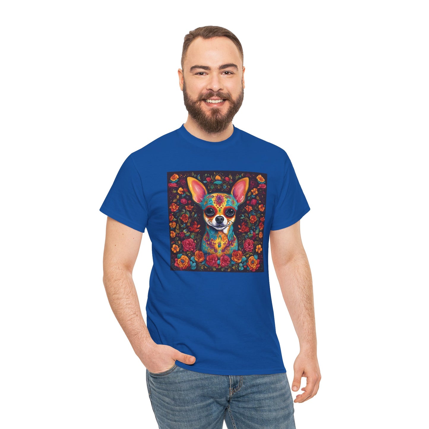 Day of the Dead Chihuahua v2 T-shirt