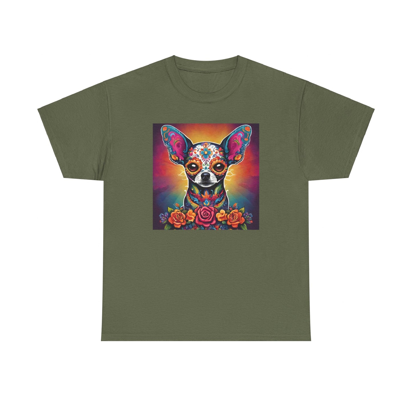 Day of the Dead Chihuahua T-shirt