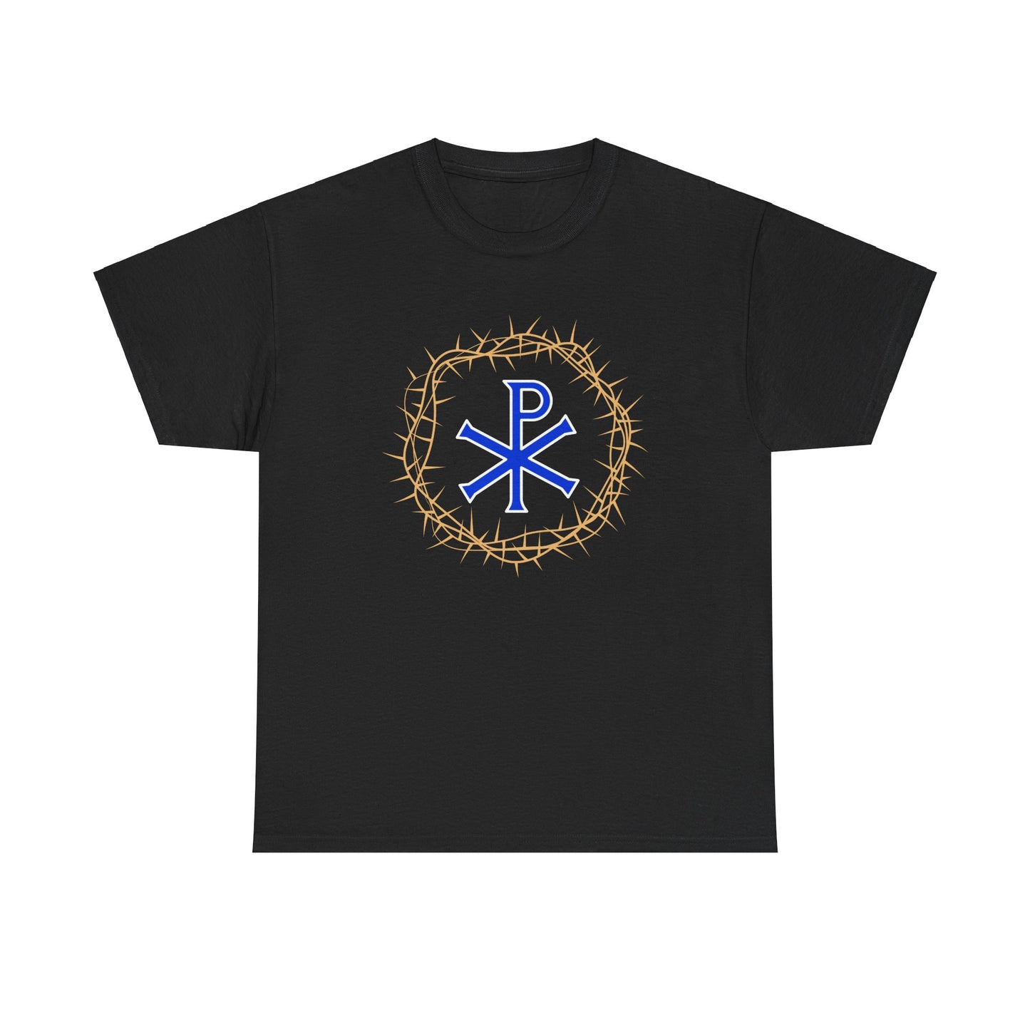 Crown of Thorns and Chi Rho T-shirt