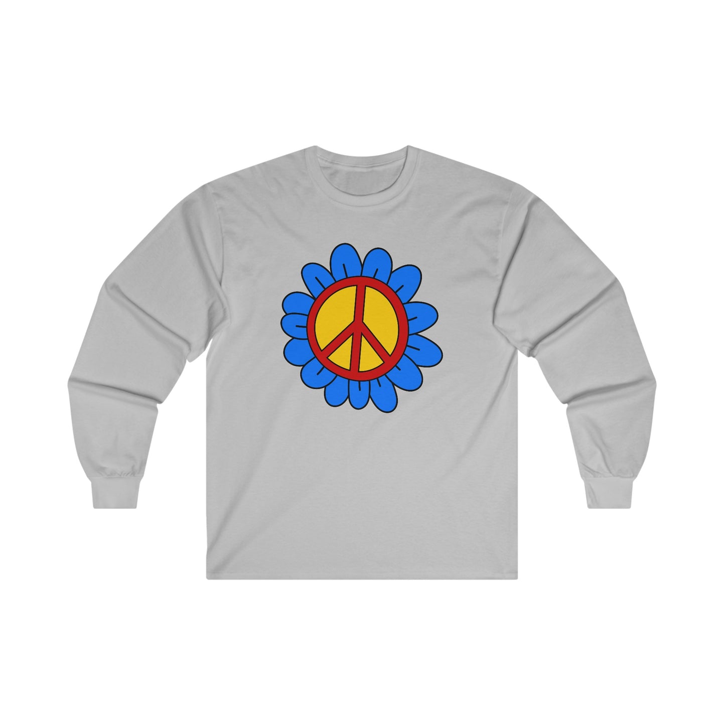 Peace Daisy - Long Sleeve Tee