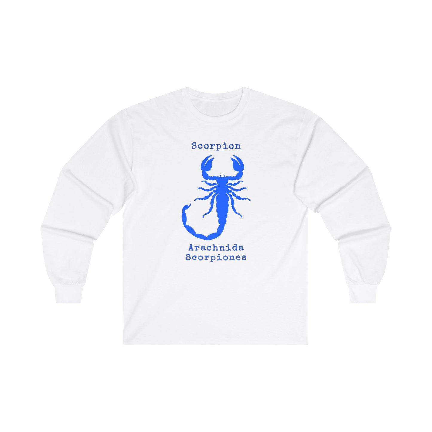 Scorpion with Scientific Names - Long Sleeve Tee