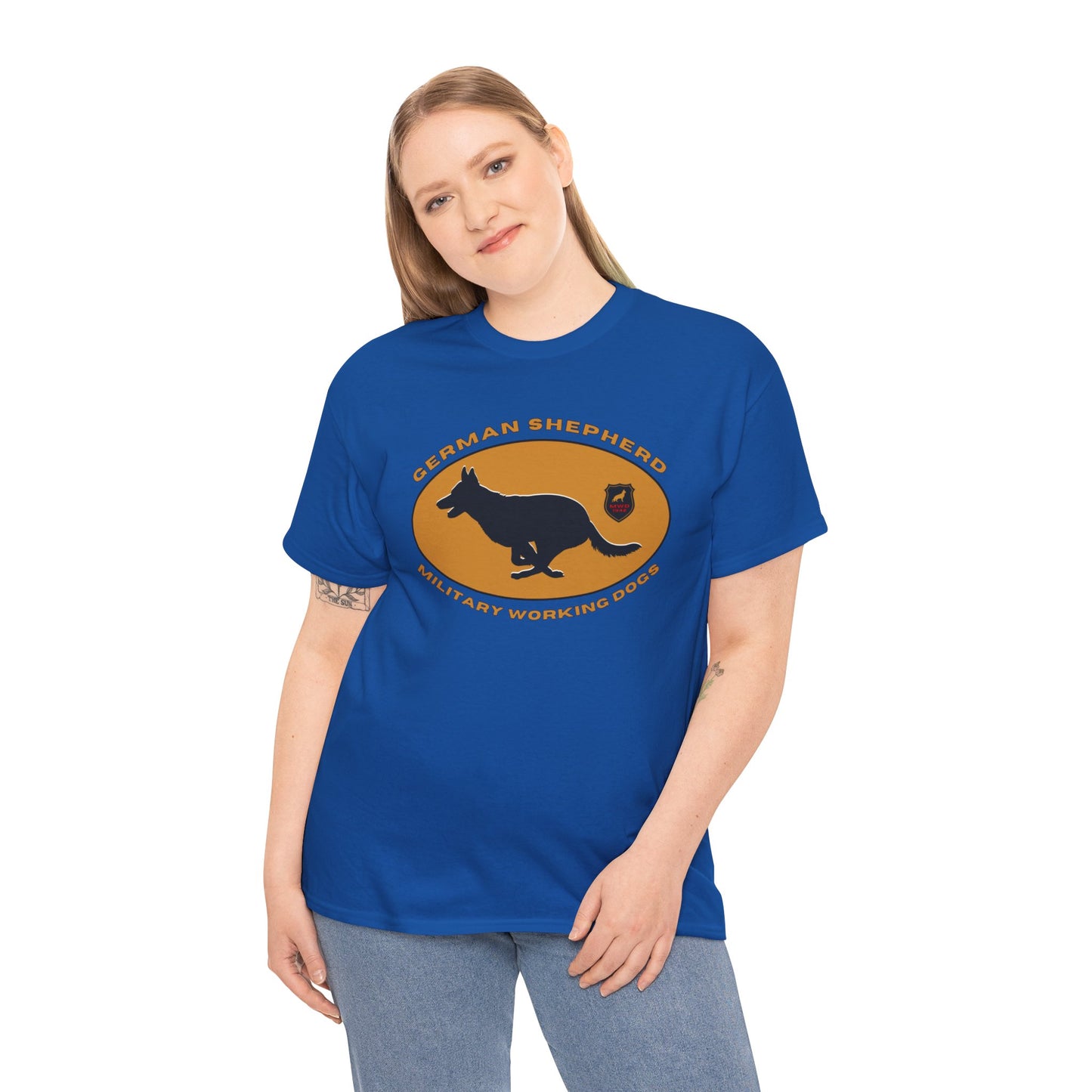 German Shepherd - Military Working Dogs - T-shirt