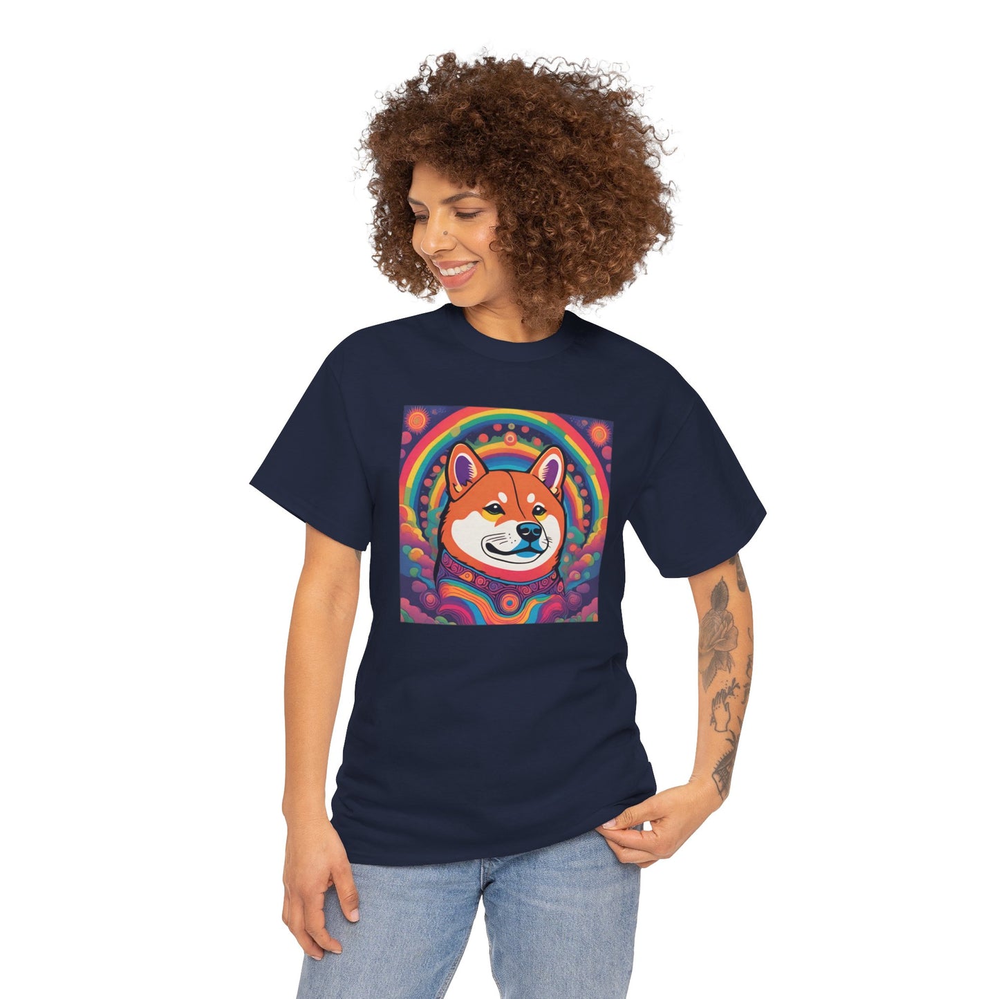 Psychedelic Shiba Inu T-shirt