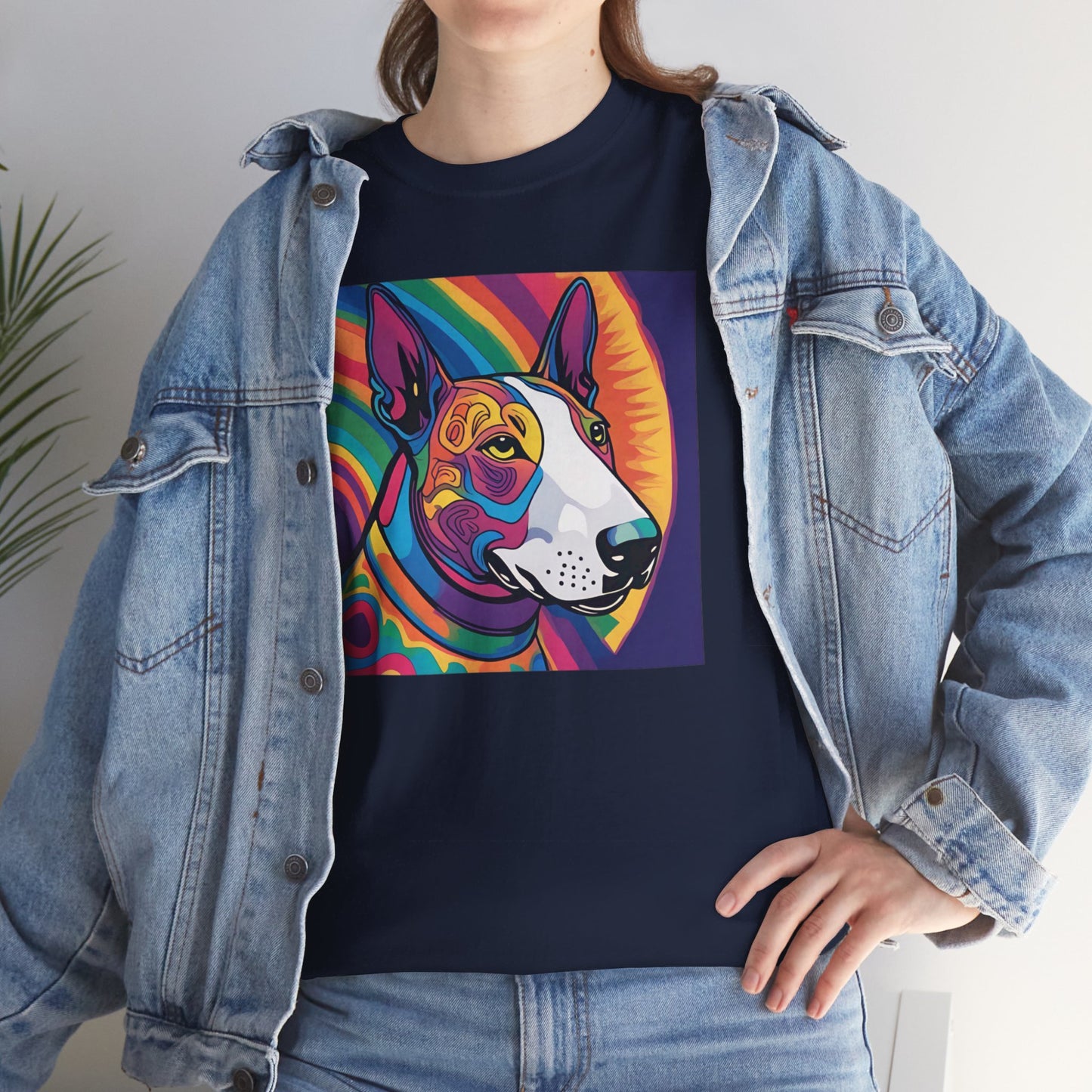 Psychedelic Bull Terrier T-shirt