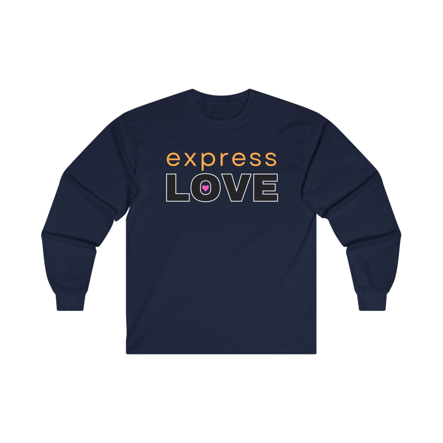 Express Love with Heart - Long Sleeve Tee