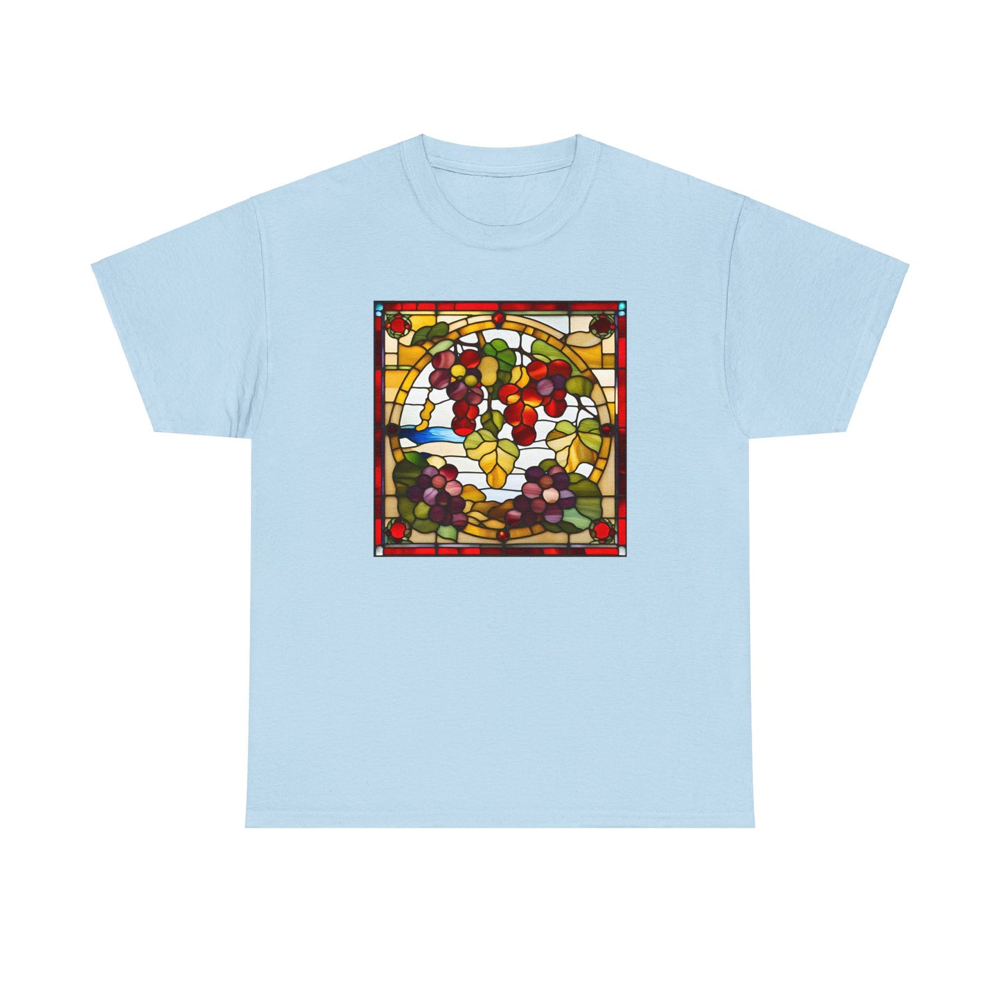 Grapes Stained Glass T-shirt