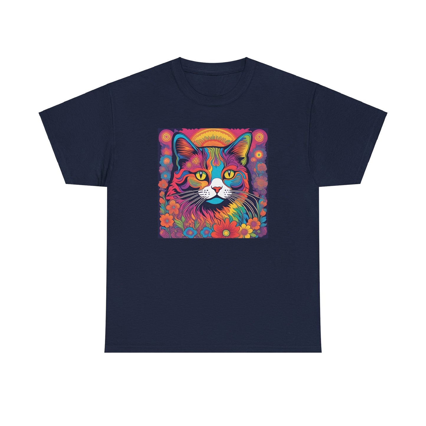 Psychedelic Cat T-shirt