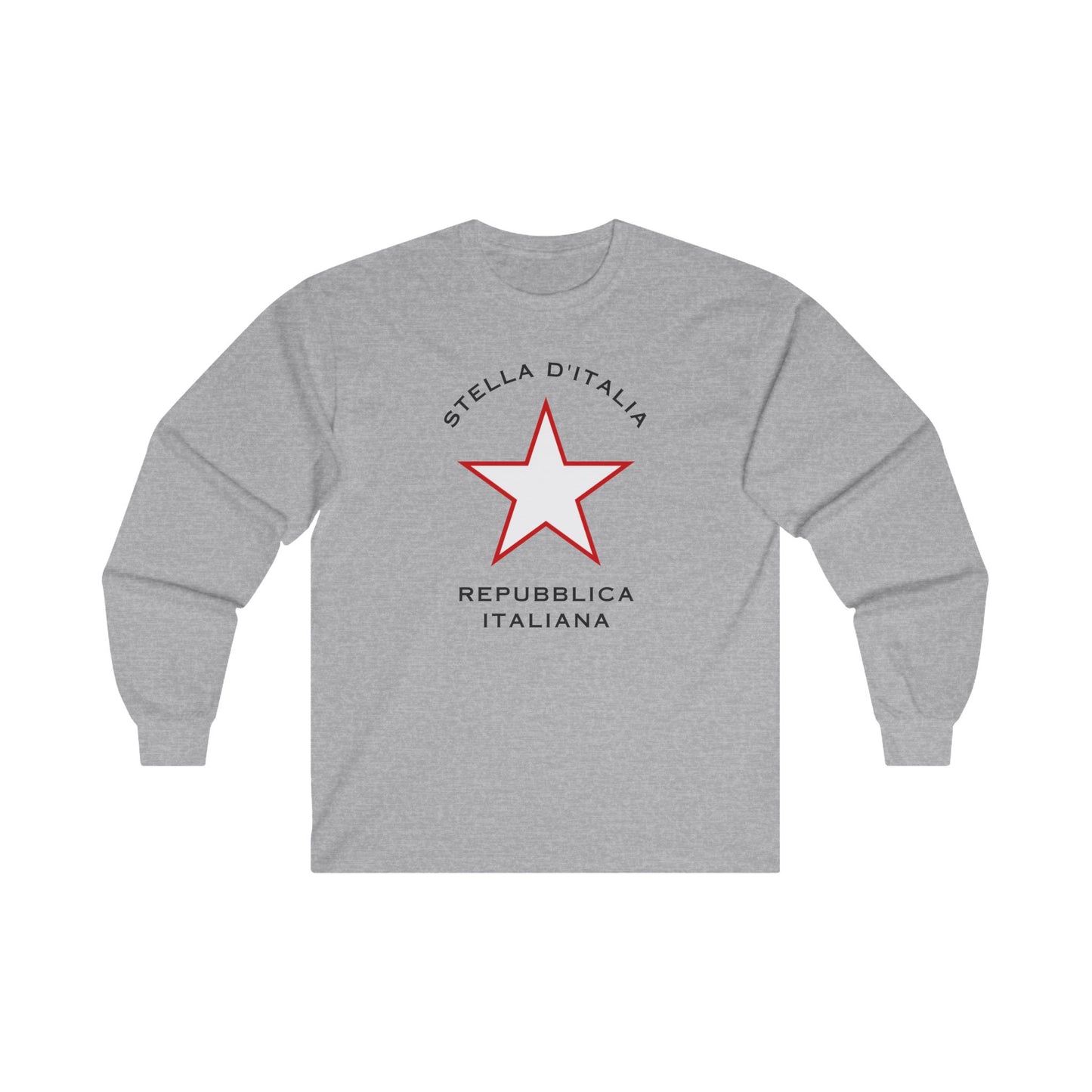 Stella d'Italia (Star of Italy) - Long Sleeve Tee