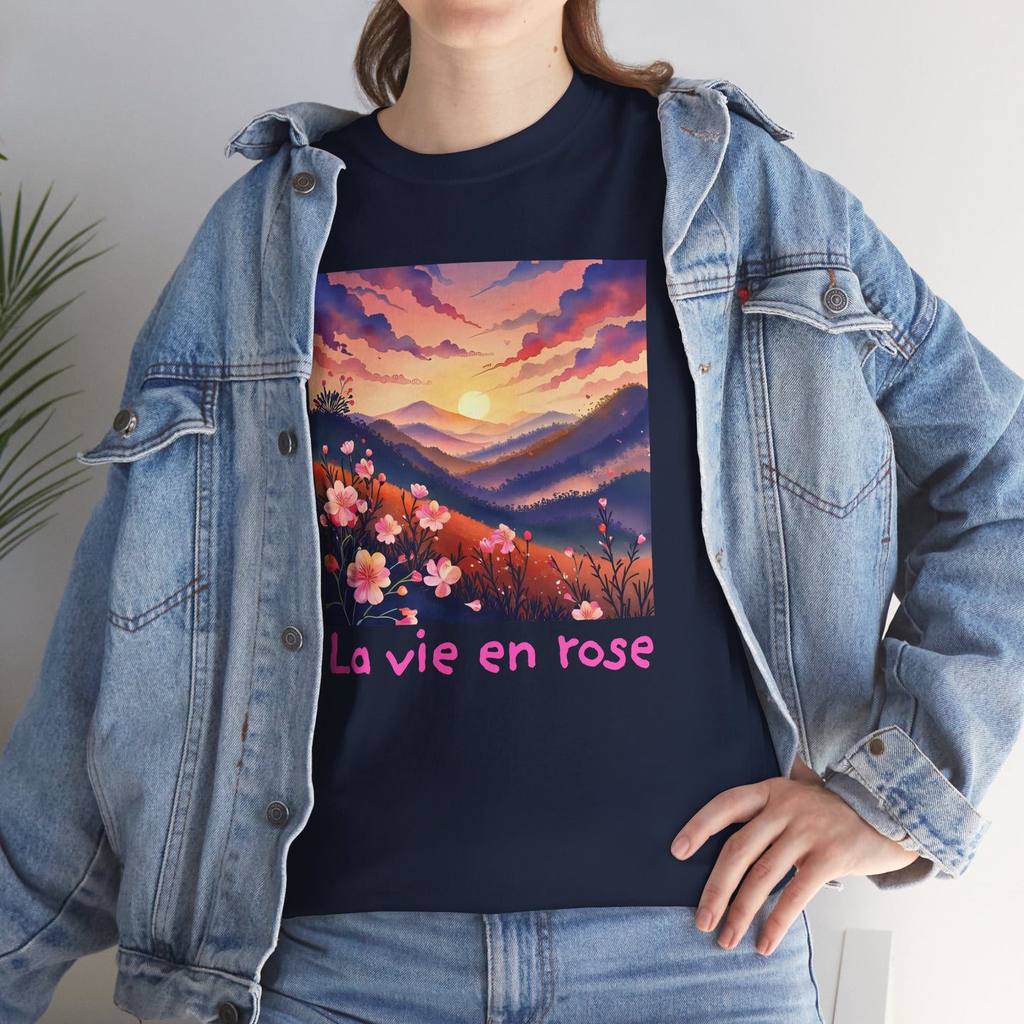 La vie en rose (Life in pink) T-shirt