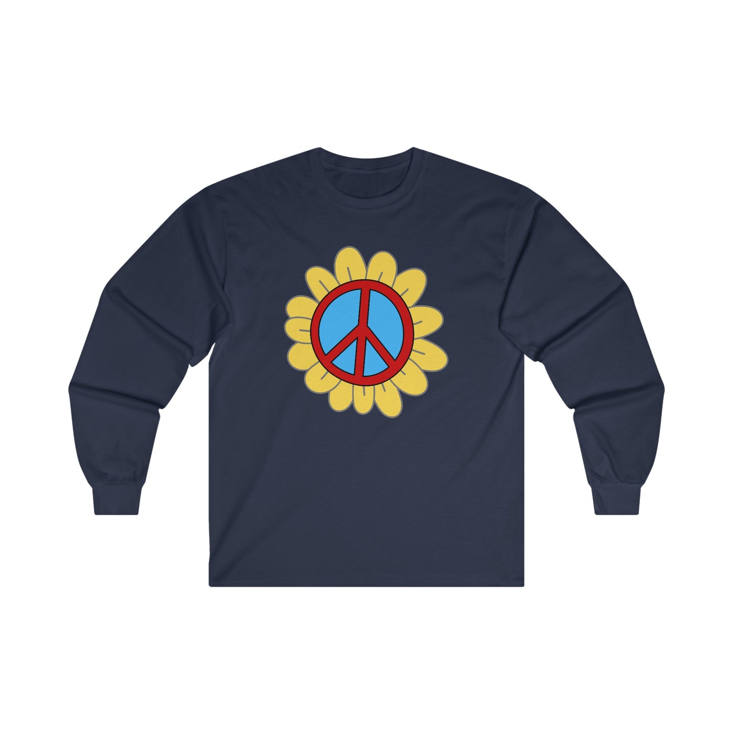 Peace Daisy - Long Sleeve Tee