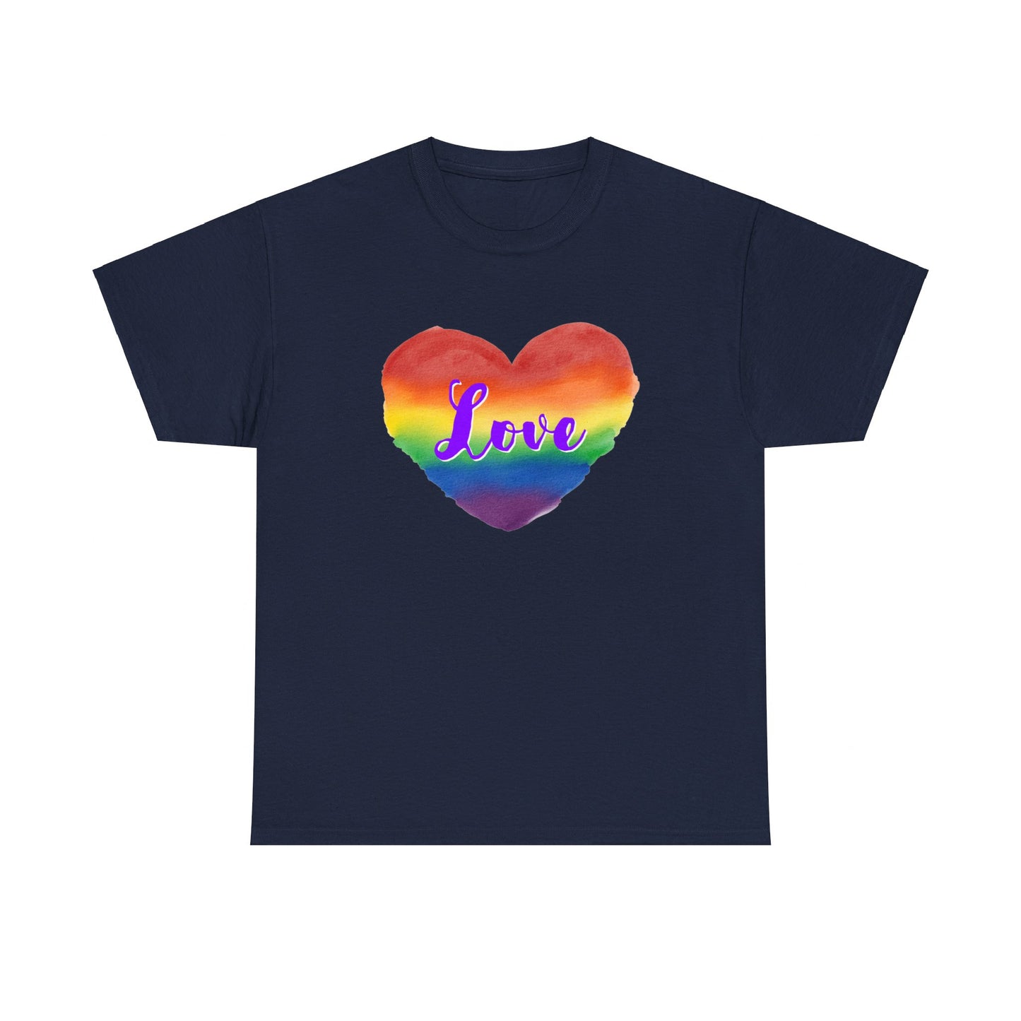 Pride Love Heart T-shirt