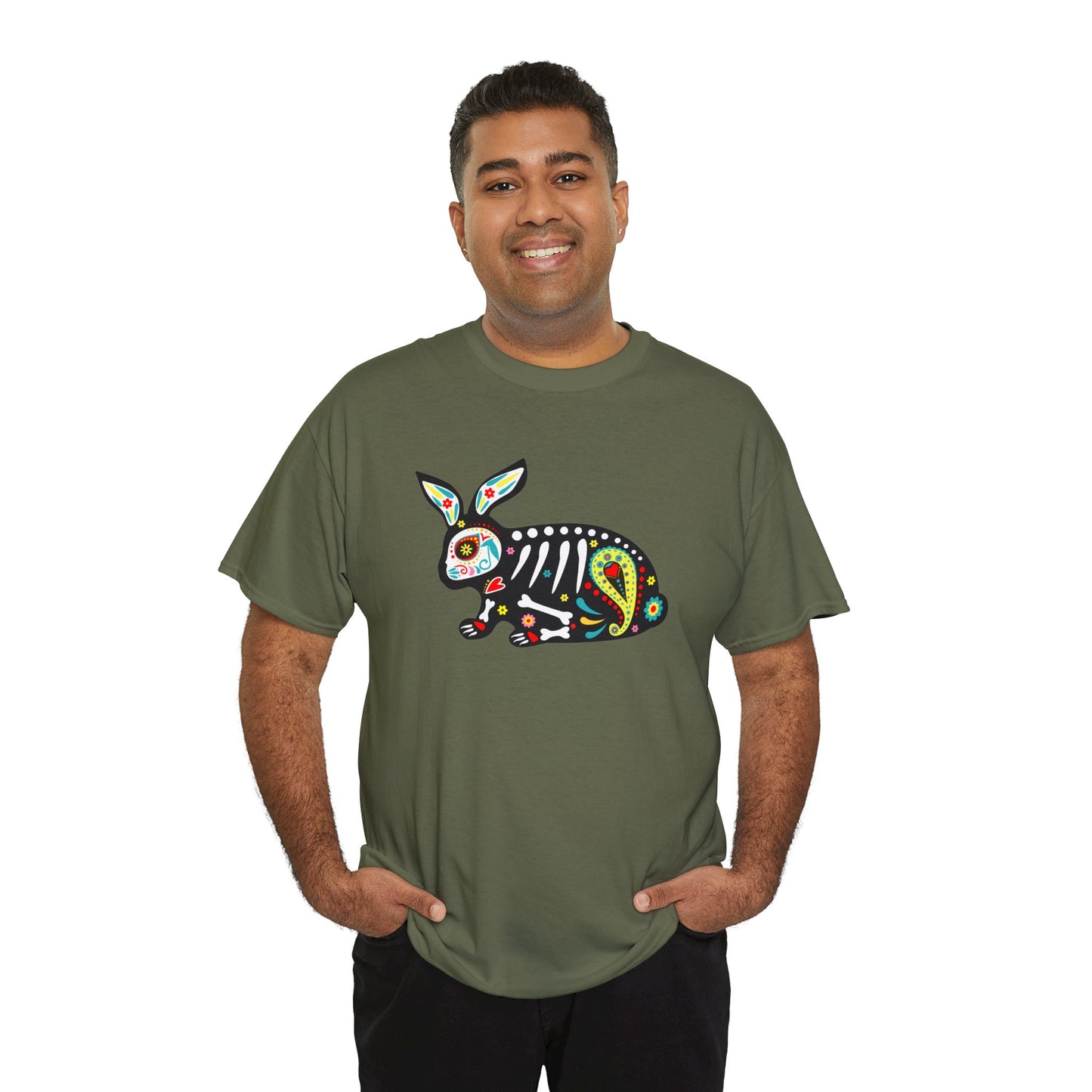 Day of the Dead Rabbit T-shirt