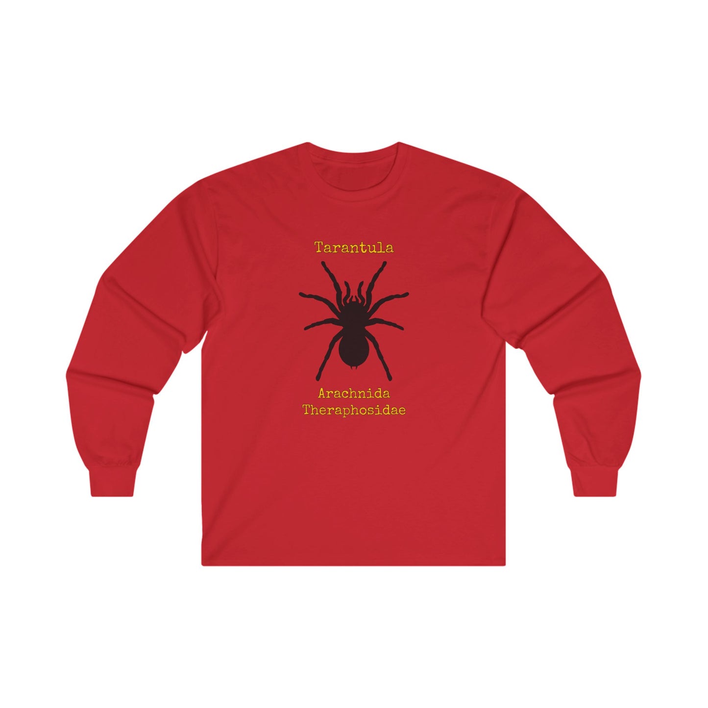 Tarantula with Scientific Names - Long Sleeve Tee