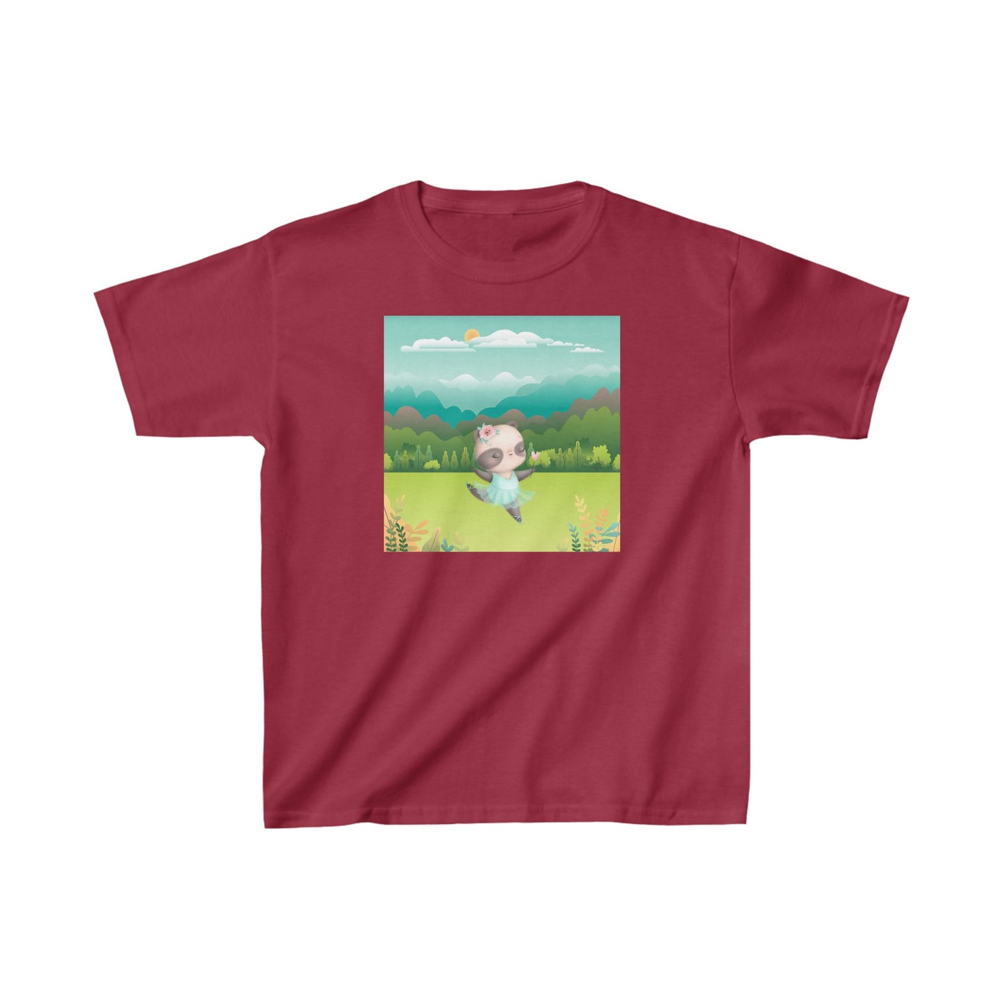 Ballet Panda - Kids Heavy Cotton™ Tee