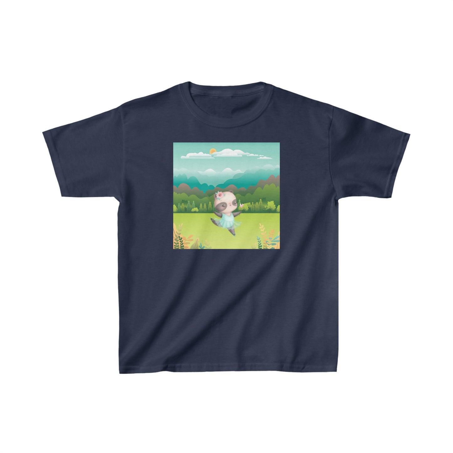 Ballet Panda - Kids Heavy Cotton™ Tee