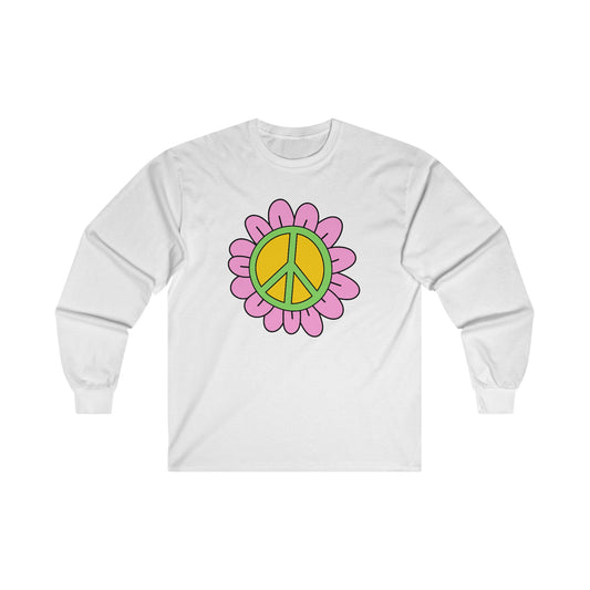 Peace Daisy - Long Sleeve Tee