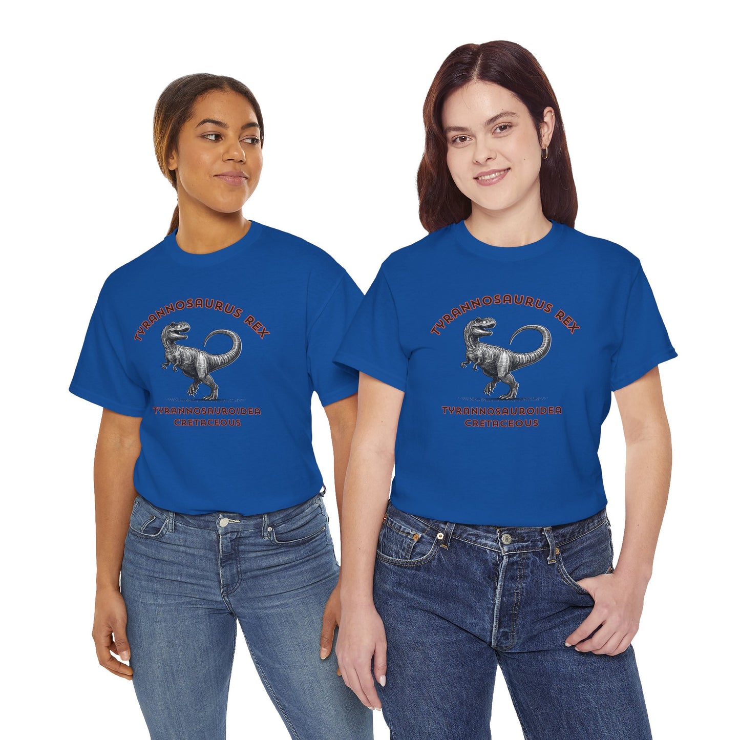 Tyrannosaurus rex with Scientific Names T-shirt