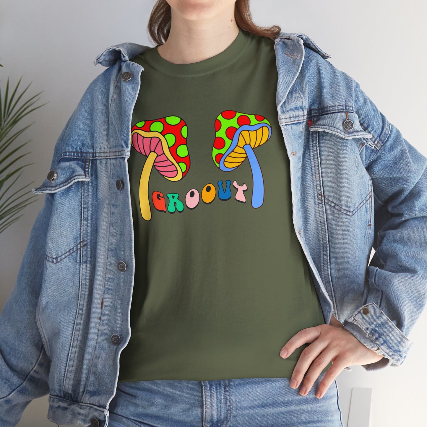 Groovy with Mushrooms T-shirt