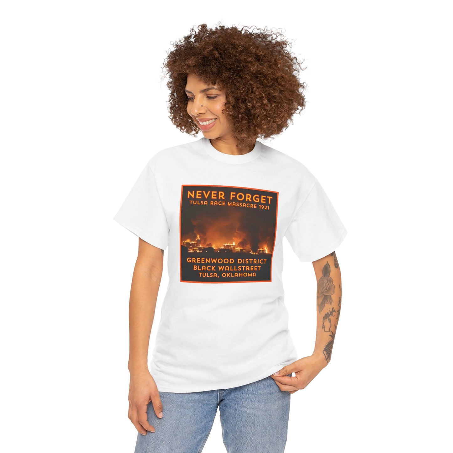Never Forget - Tulsa Race Massacre 1921 - T-shirt