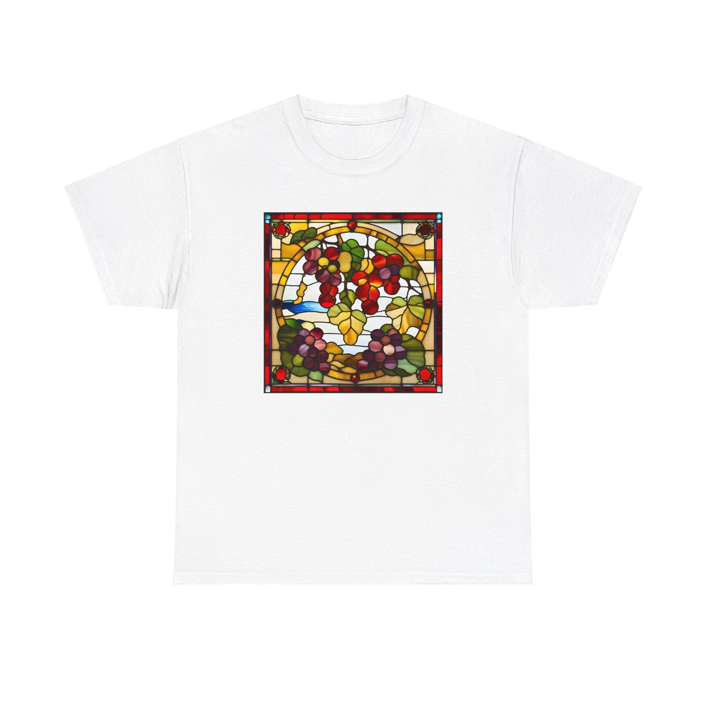 Grapes Stained Glass T-shirt