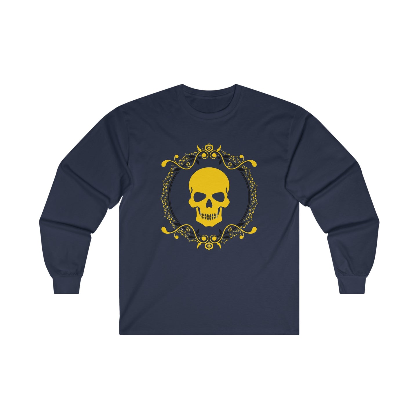 Skull in Frame - Long Sleeve Tee