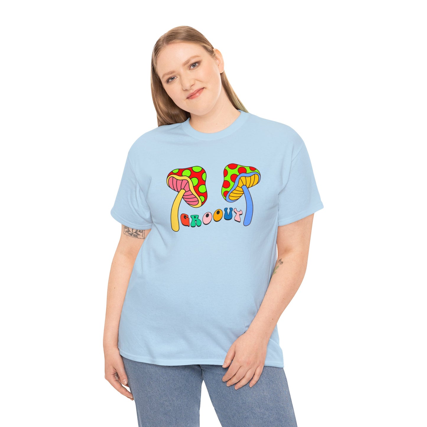 Groovy with Mushrooms T-shirt