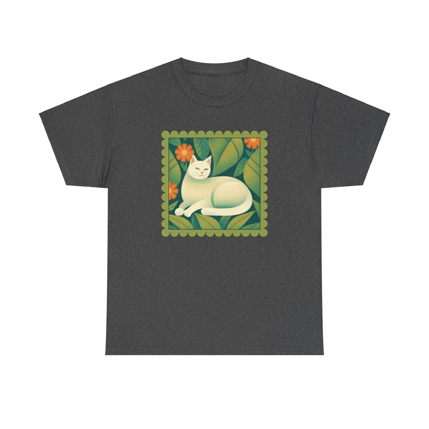 White Cat Retro T-shirt