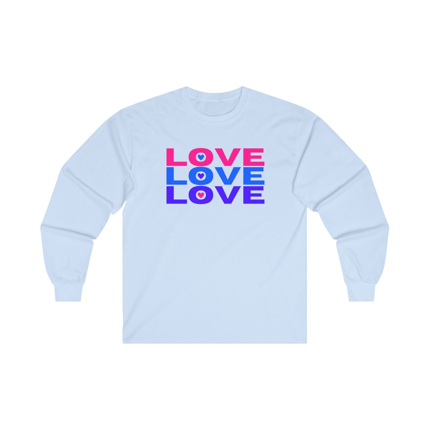 Love Love Love - Long Sleeve Tee