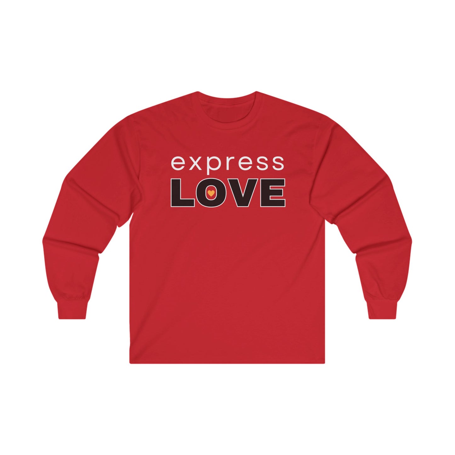 Express Love with Heart - Long Sleeve Tee