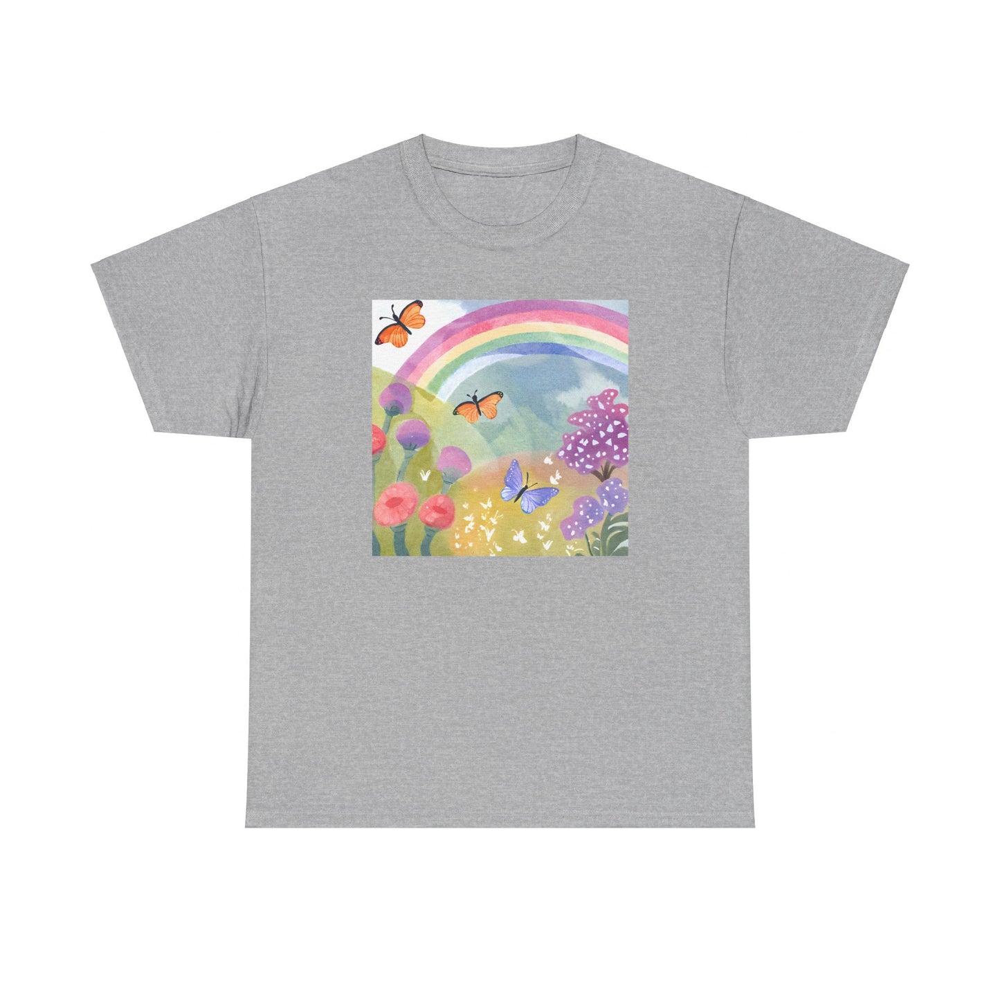 Butterflies in Garden v2 T-shirt