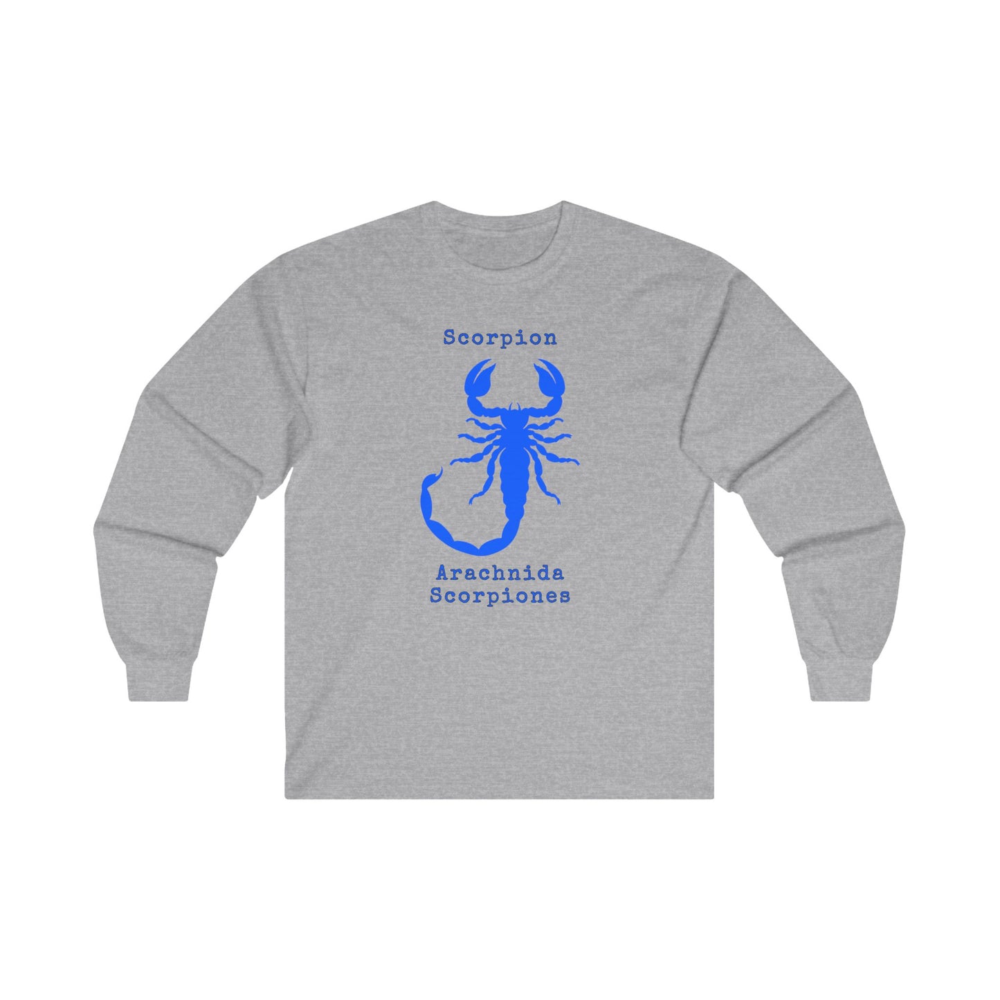 Scorpion with Scientific Names - Long Sleeve Tee