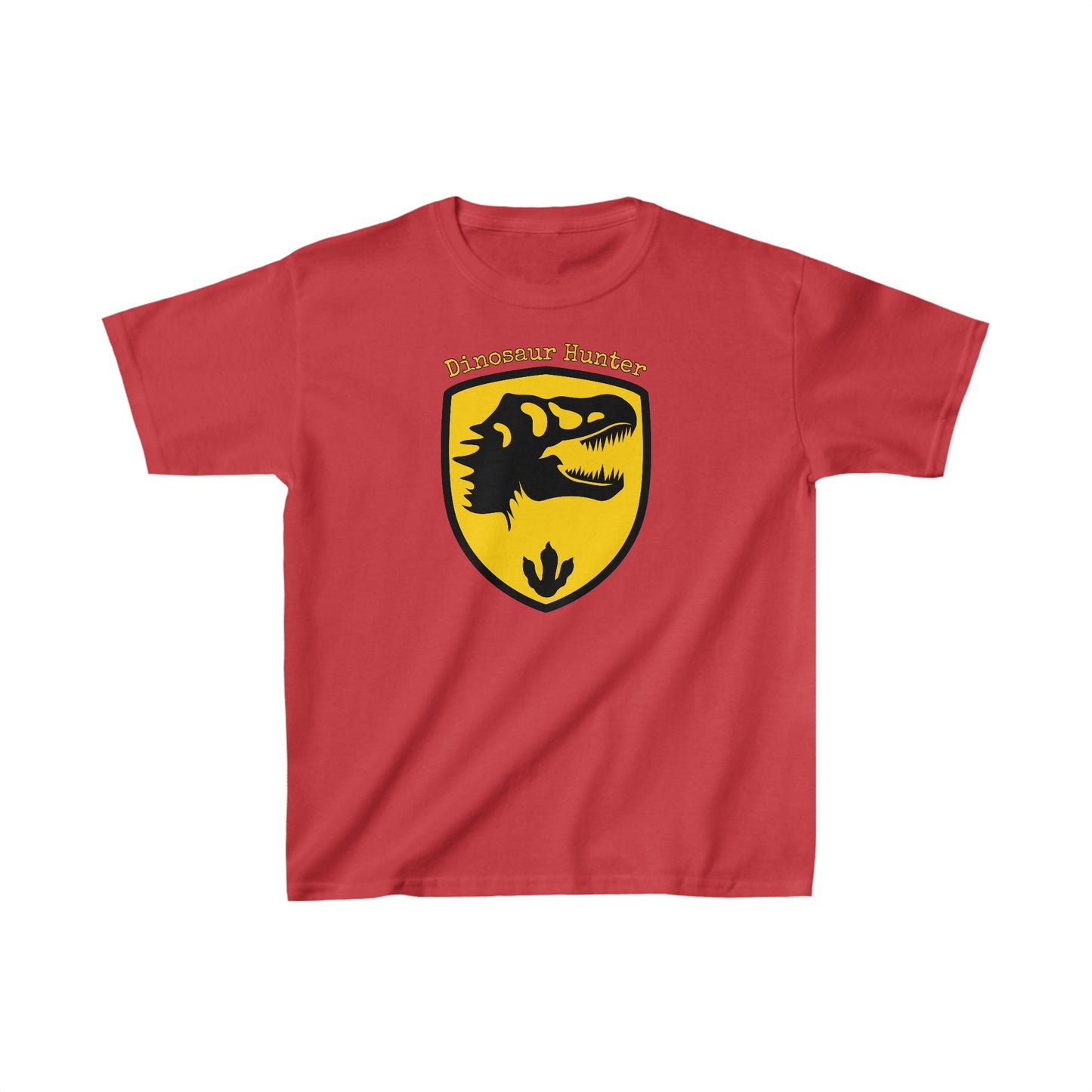 Dinosaur Hunter - Kids Heavy Cotton™ Tee