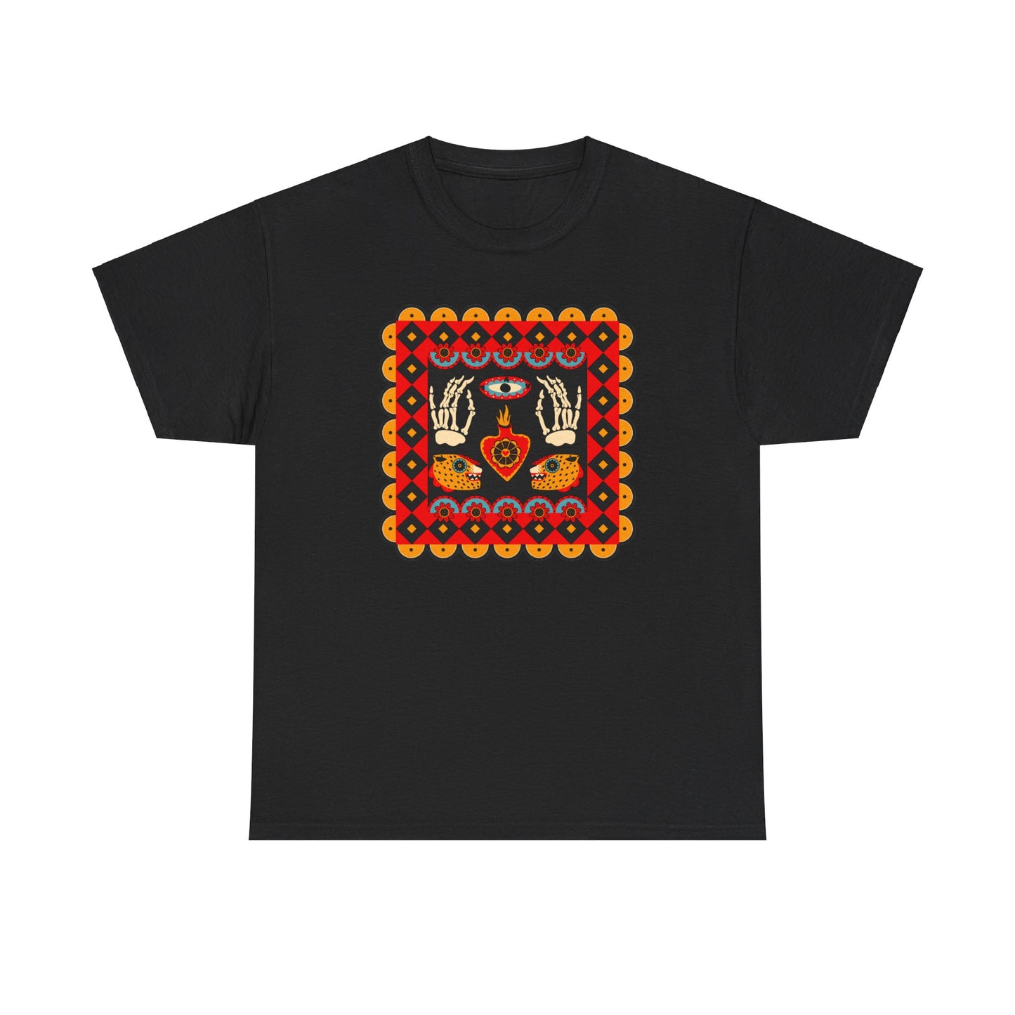 Day of the Dead Collage T-shirt