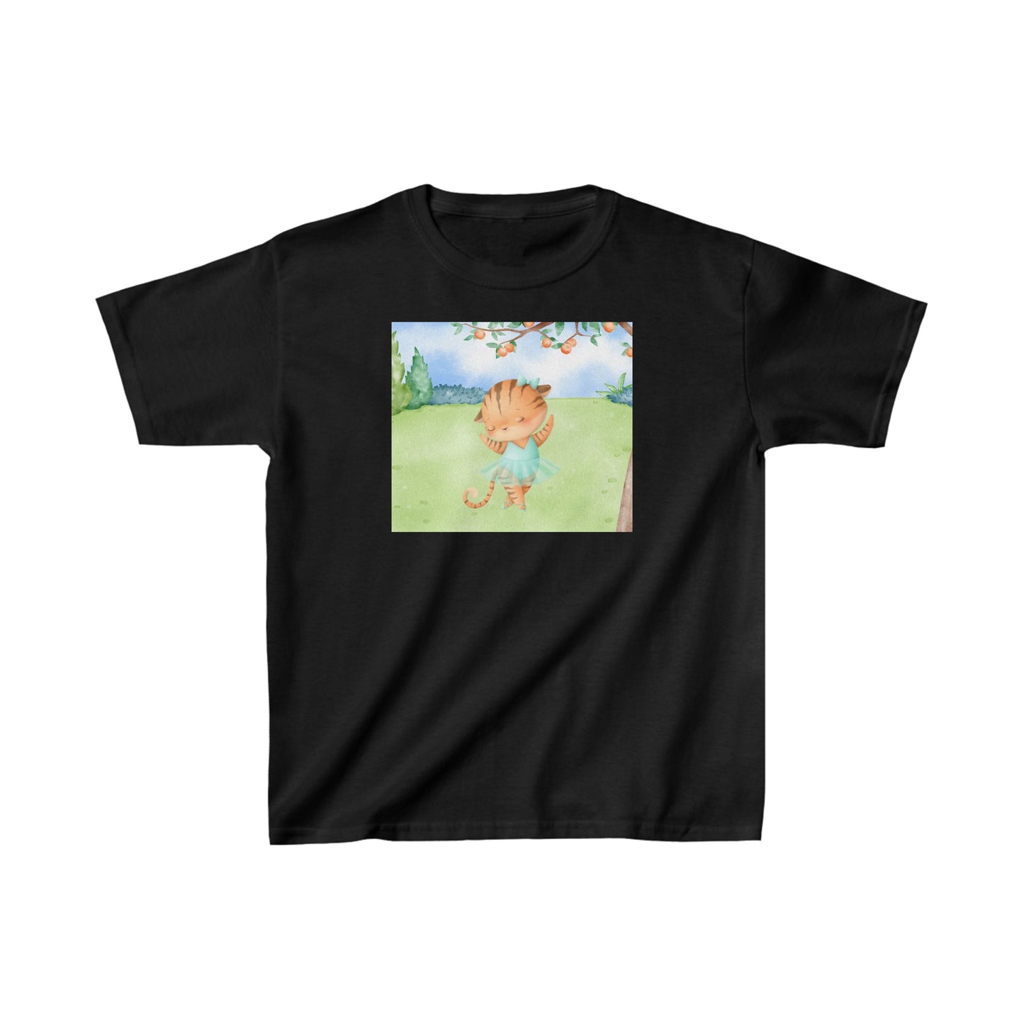 Ballet Kitty - Kids Heavy Cotton™ Tee