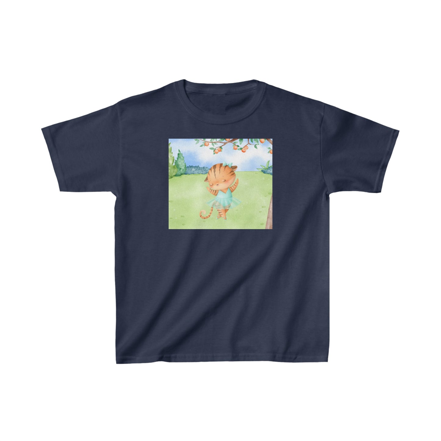 Ballet Kitty - Kids Heavy Cotton™ Tee