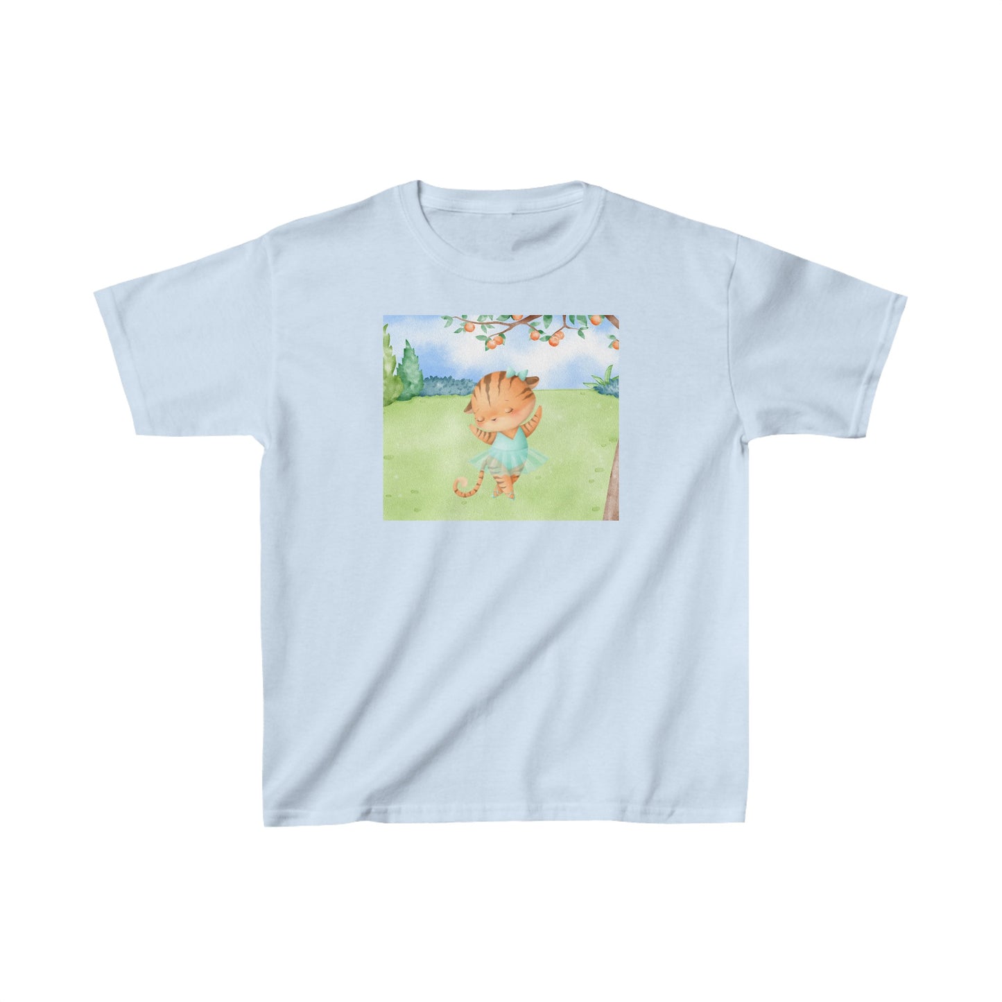 Ballet Kitty - Kids Heavy Cotton™ Tee