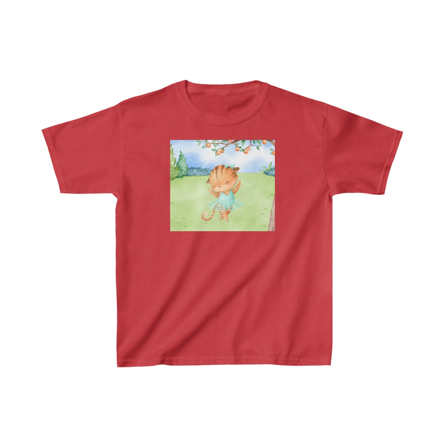 Ballet Kitty - Kids Heavy Cotton™ Tee