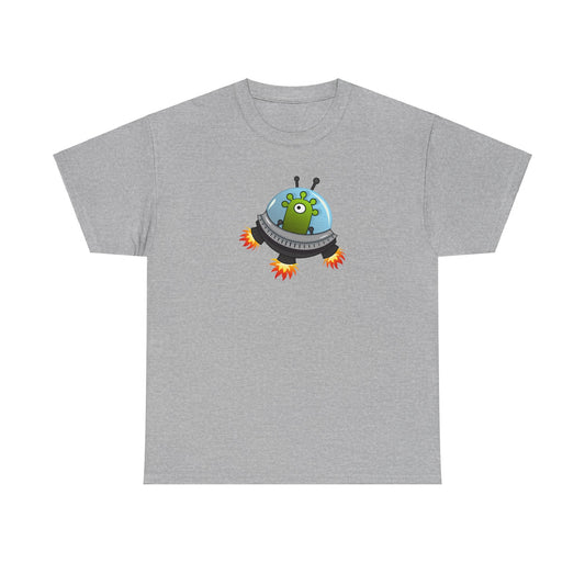 Flying Saucer Alien T-shirt