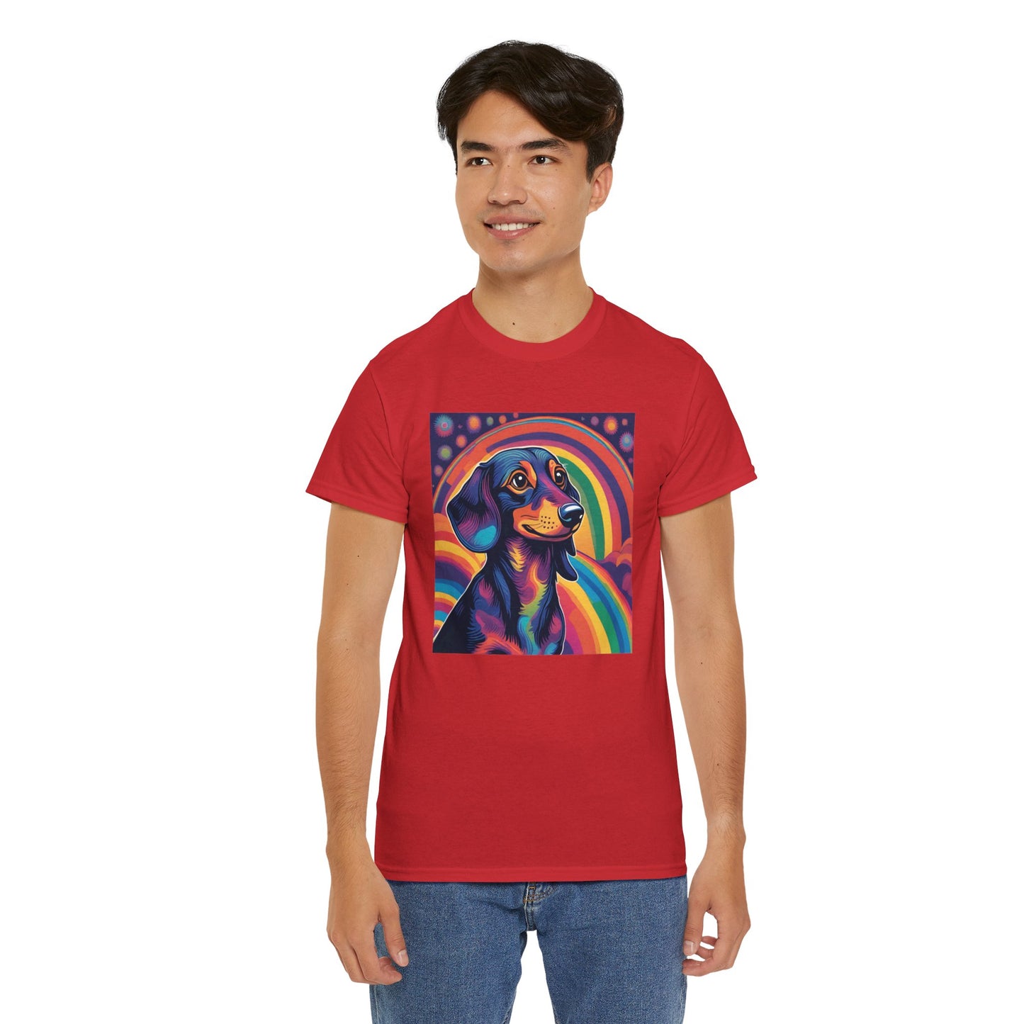 Psychedelic Dachshund T-shirt