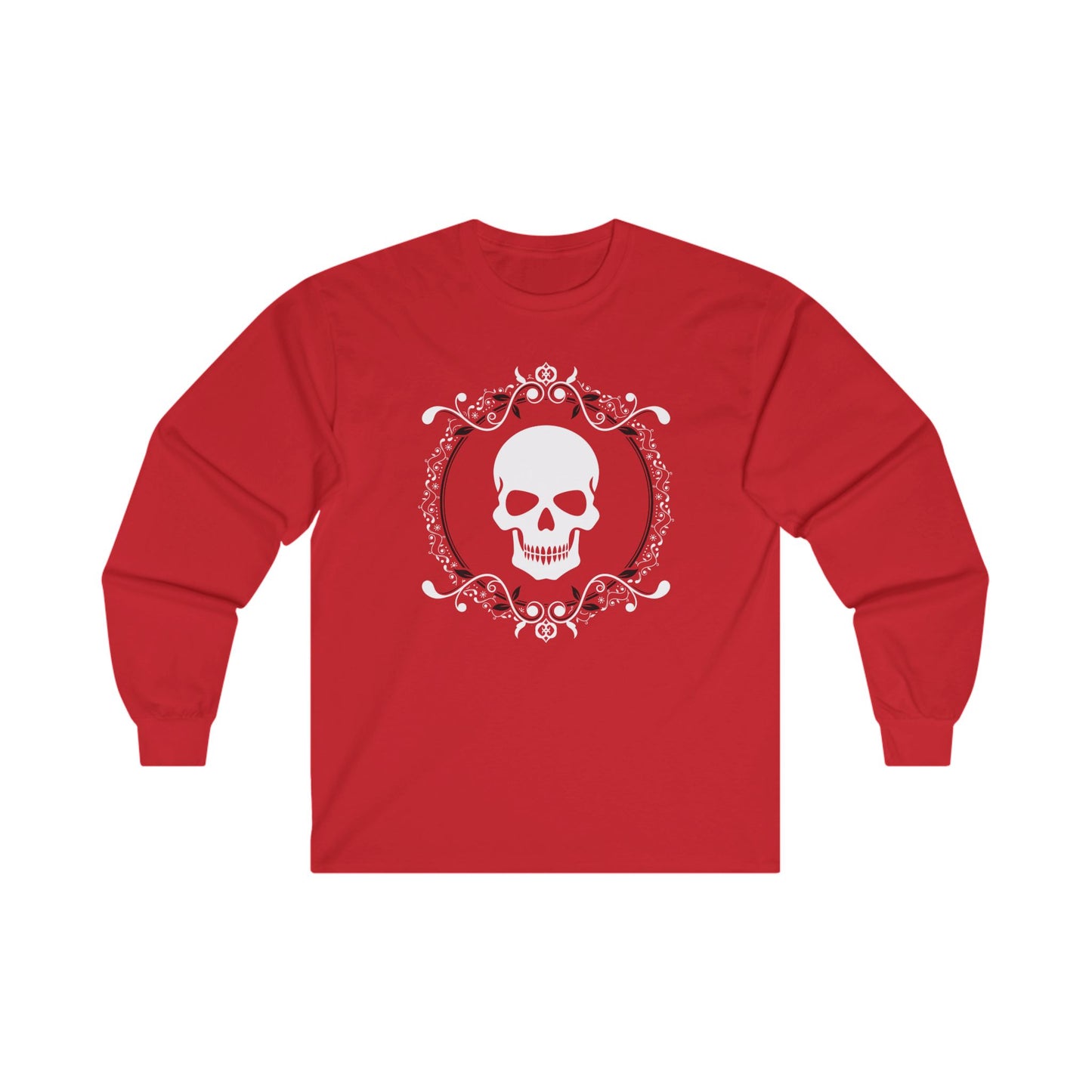 Skull in Frame - Long Sleeve Tee