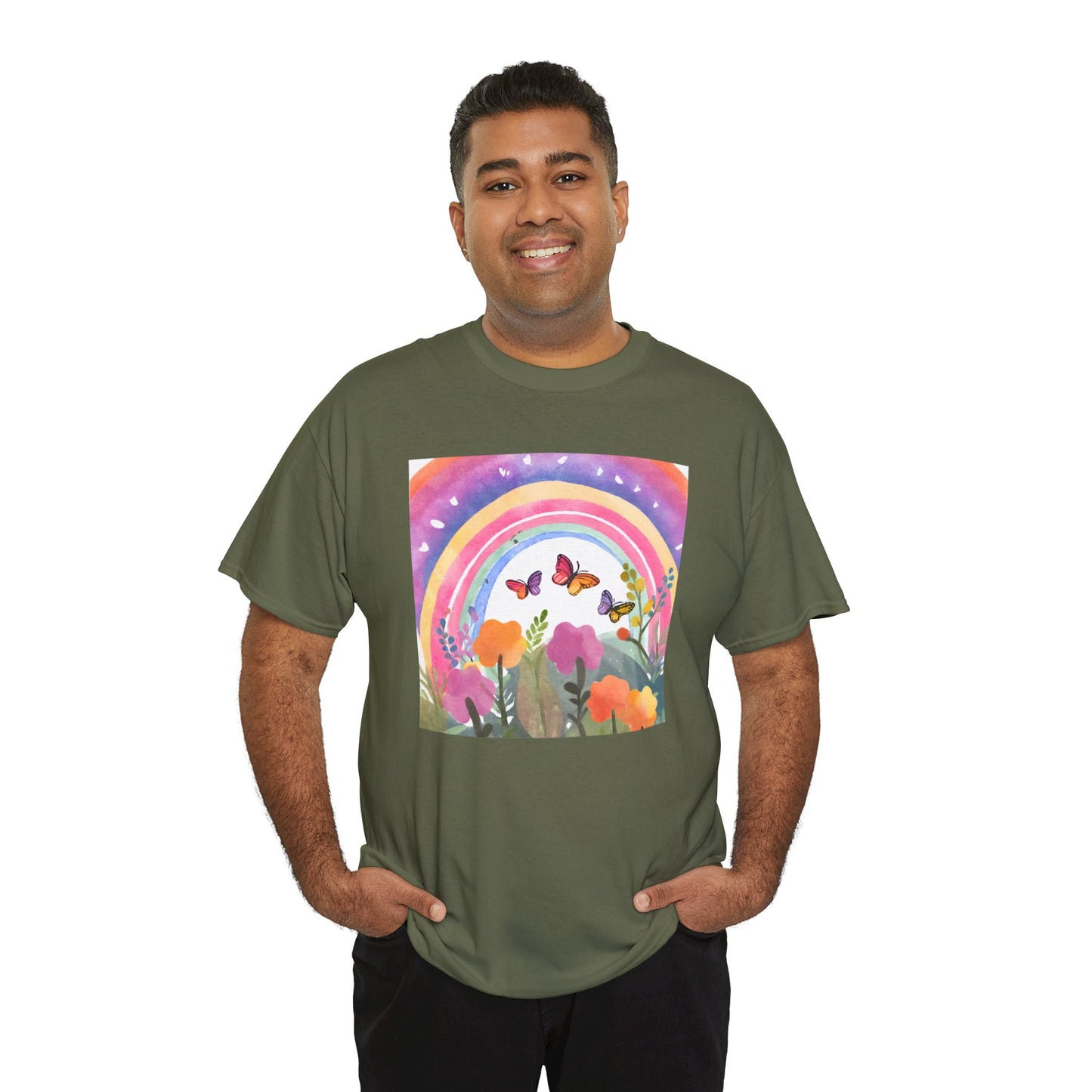 Butterflies in Garden V1 T-shirt