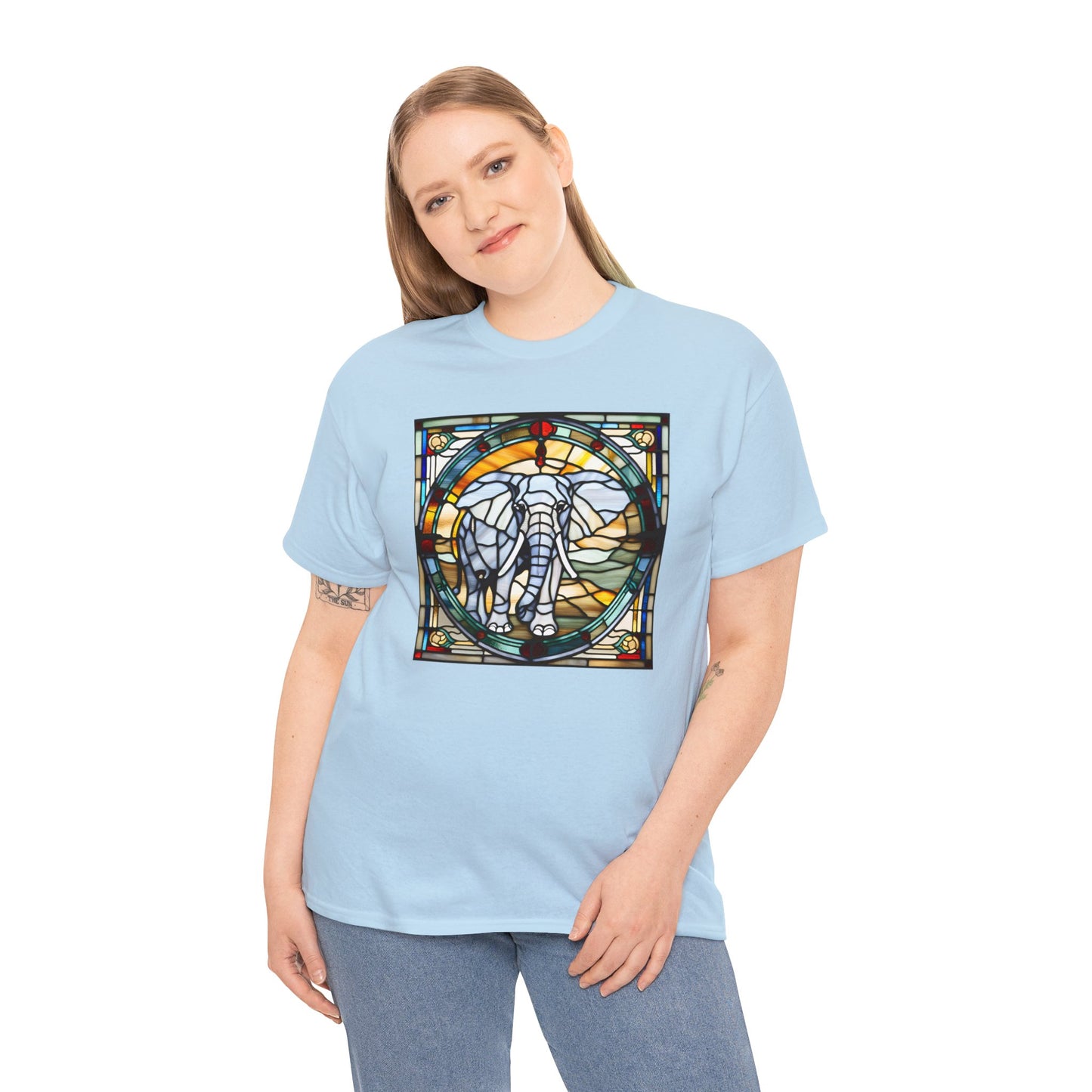 Elephant Stained Glass T-shirt