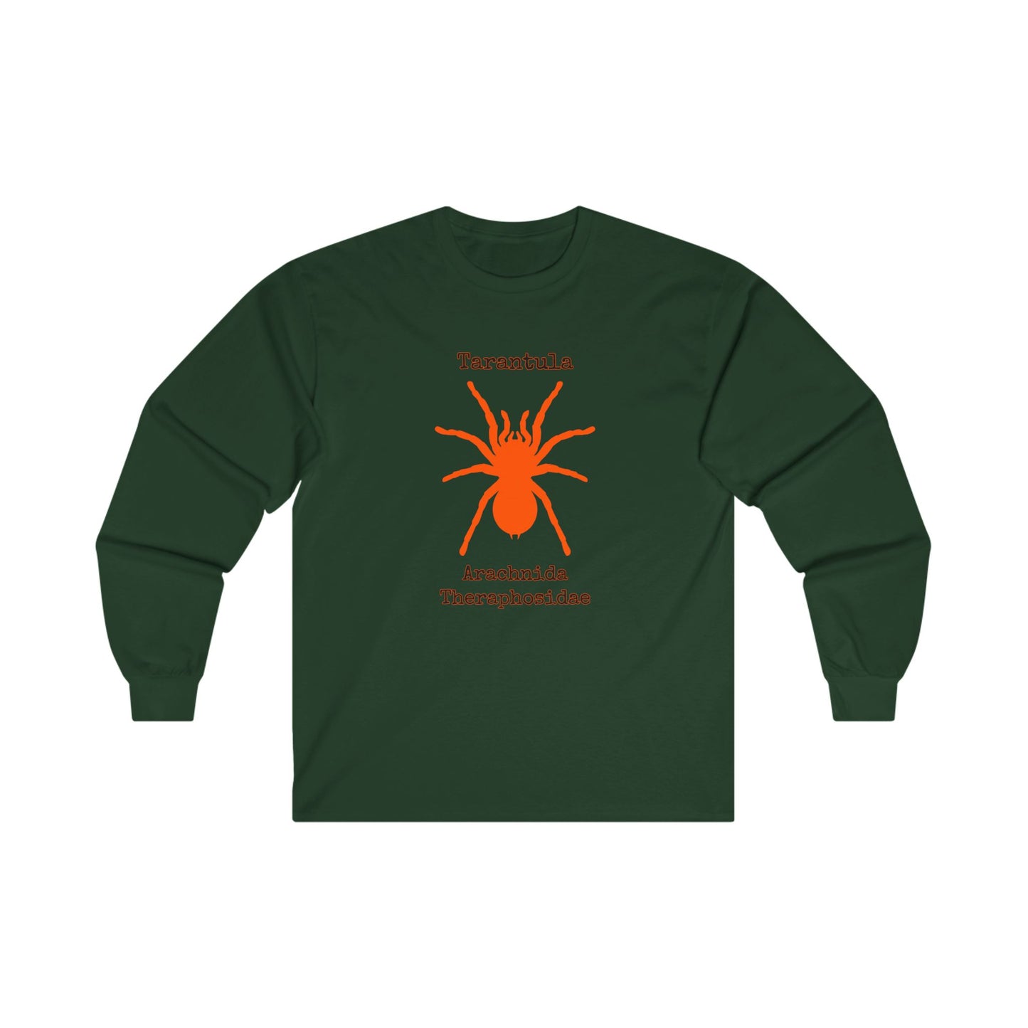 Tarantula with Scientific Names - Long Sleeve Tee