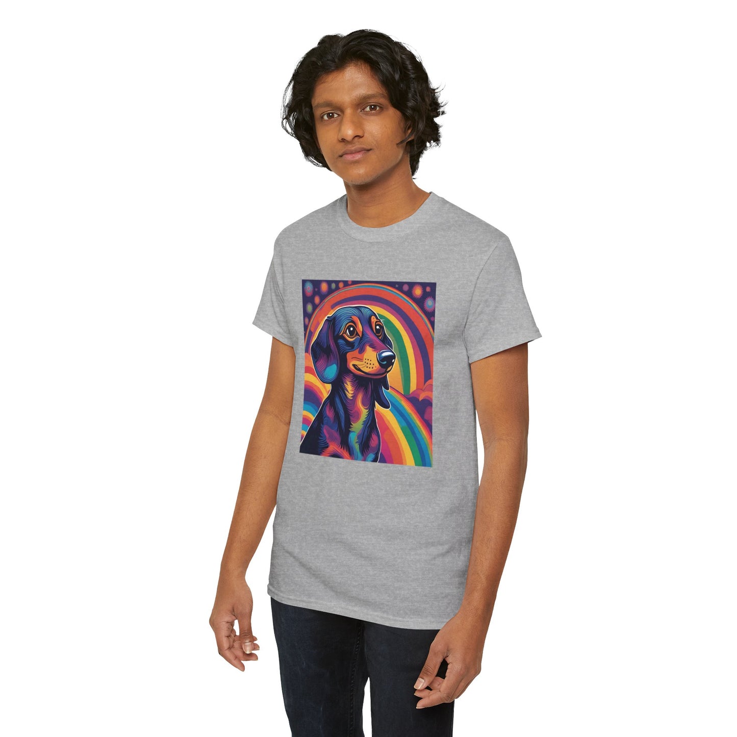 Psychedelic Dachshund T-shirt