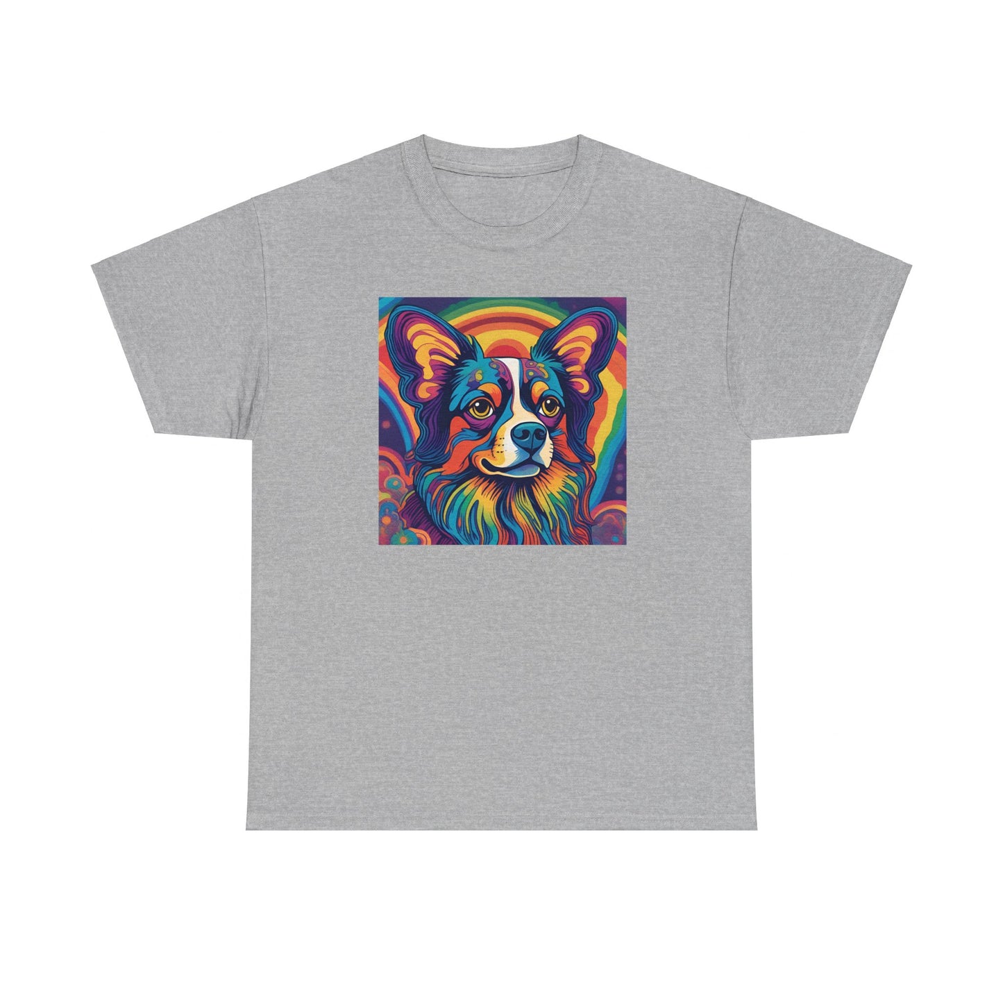 Psychedelic Papillon (AKA Continental Toy Spaniel) T-shirt