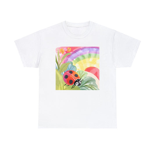 Ladybug in Garden v2 T-shirt