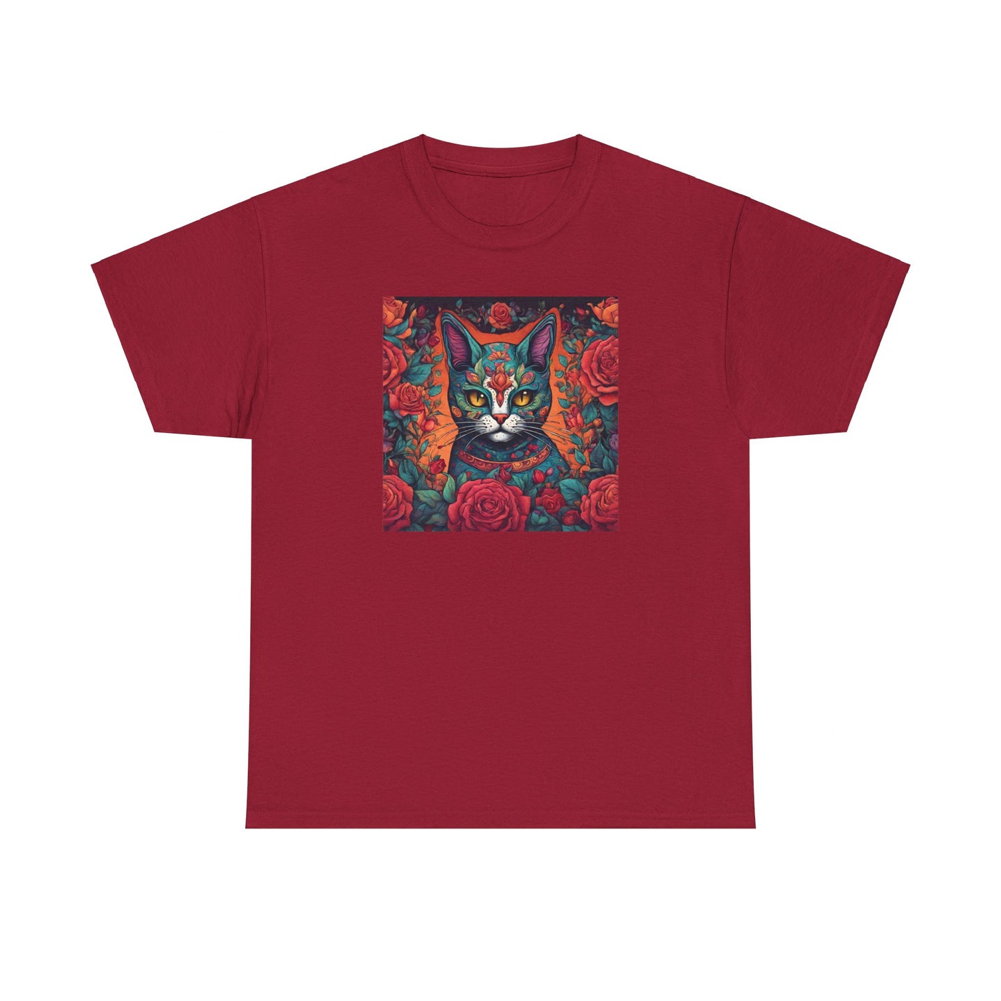 Day of the Dead Cat v2 T-shirt