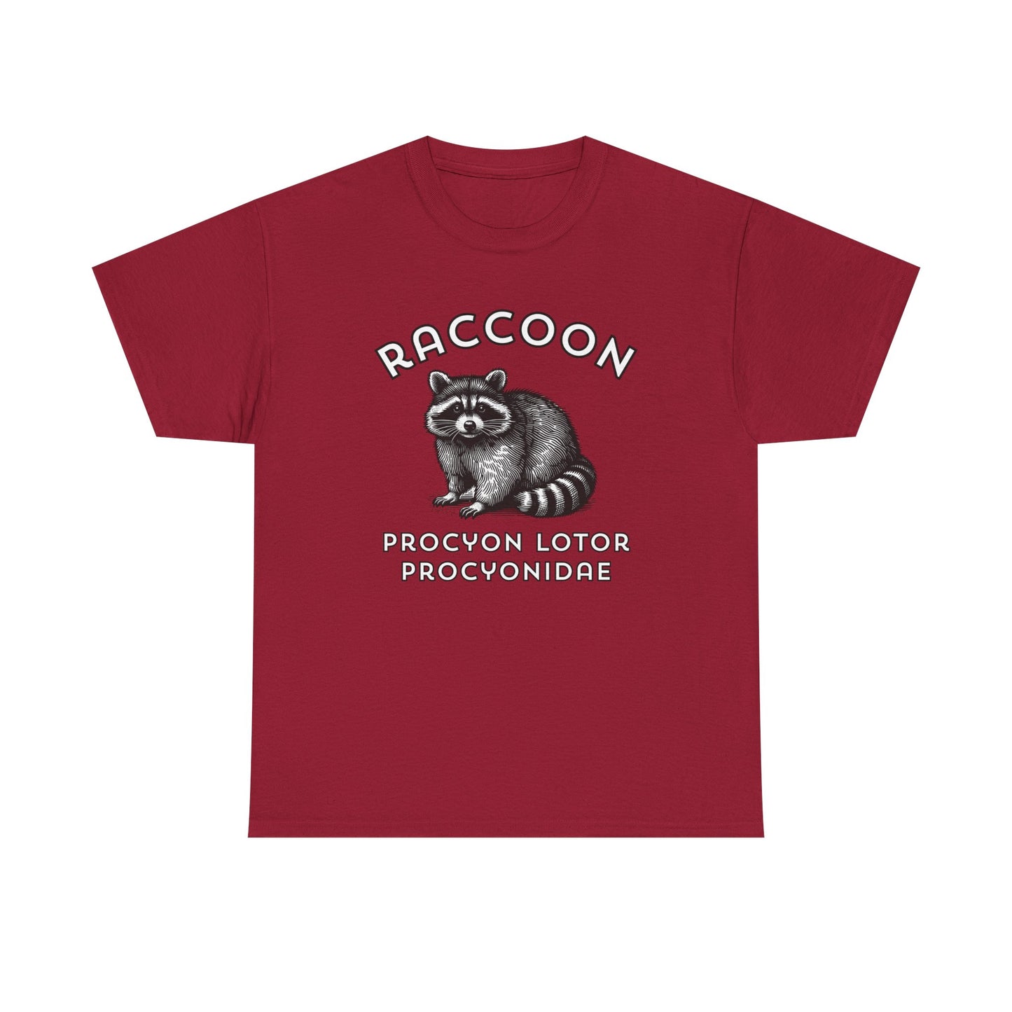 Raccoon with Scientific Names T-shirt
