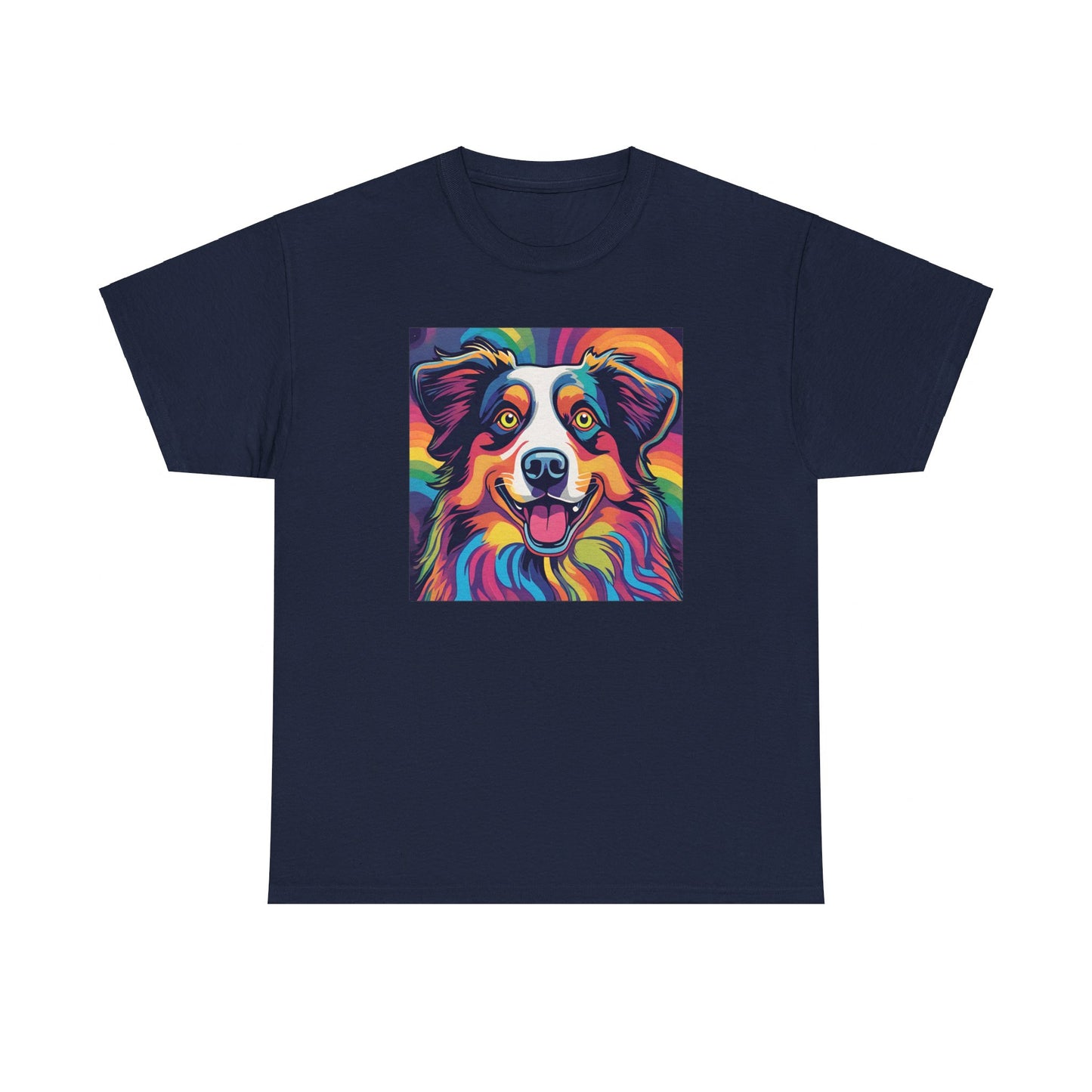 Psychedelic Australian Shepherd T-shirt