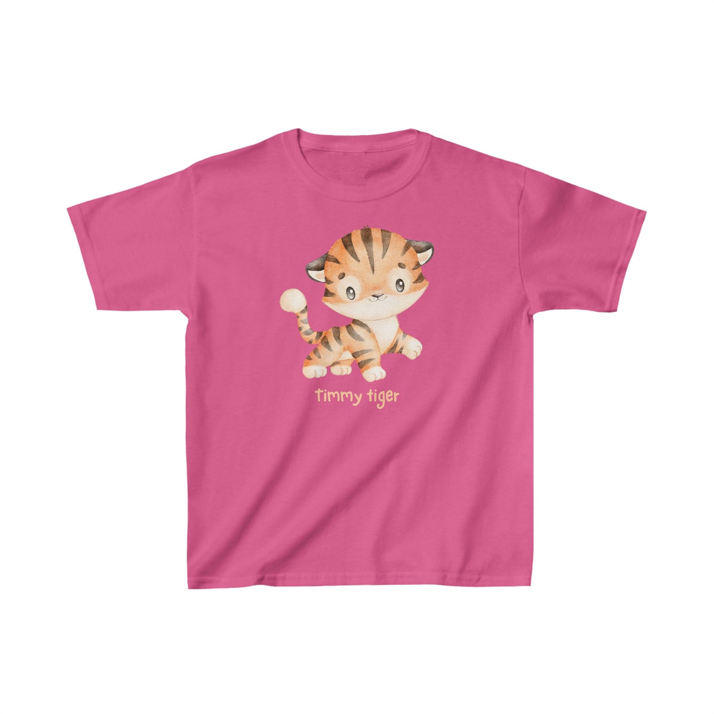 Adorable Timmy Tiger Solo - Kids Heavy Cotton™ Tee